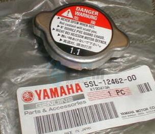 Product image: Yamaha - 5SL124620000 - CAP, RADIATOR  0