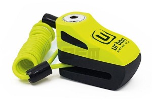 Product image: Urban - UR955Y - UR955Y - disc lock Universal for Moto and Scooter - Black/yellow 