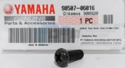 Product image: Yamaha - 985070601600 - SCREW, PAN HEAD   0