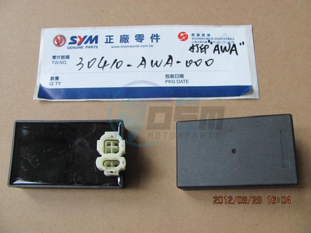 Product image: Sym - 30410-AWA-000 - DC CDI UNIT(45KM/H)  0