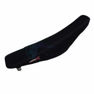 Product image: Crossx - M711-1B - Saddle Cover HUSABERG FE-FS-FX 09-12, FE 450 08-12 BLACK (M711-1B) 