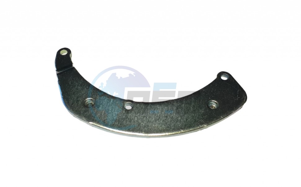Product image: Piaggio - 657504 - COMPLETE MUDGUARD SUPPORT PLATE  0