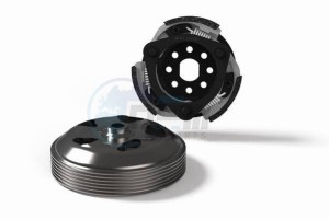 Product image: Malossi - 5217667 - Clutch MAXI DELTA SYSTEM - Clutch housing bell Ø134mm 
