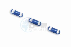 Product image: Malossi - 298744T - Clutch springs - Super Reinforced Blues - Kit of 3pcs Ø2, 1mm DELTA/FLY 