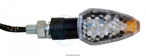 Product image: Sifam - CLI7021 - Mini indicator pair LED C.E Triangle Short Black Approved C.E 