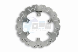 Product image: Malossi - 6213319 - Brake Disc WHOOP - Ø 267mm - Ep 4,5 mm 