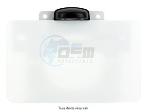 Product image: Sifam - ECP1N - License plate lightning LED Noir Spacing 45mm / 4 LEDSr Metal 