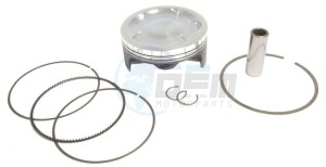 Product image: Athena - PISF1877 - Piston forged Yamaha YZ 250 F 2001-2007 for Kit Ahtena Complet Ø82, 96mm 