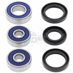 Product image: All Balls - 25-1095 - Wheel bearing kit rear with dust seal YAMAHA PW 80 1983-2006 / RT 0 1993-2000 / TT-R 90 E 2000-2007 