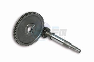 Product image: Malossi - 6714189 - Gear wheel primairy - HTQ Teeth-ratio 16/57 