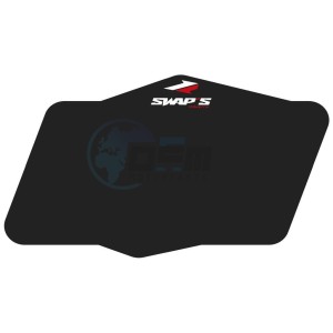 Product image: Swaps - PLQSWN - Front Number Plate Black 
