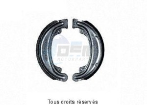 Product image: Sifam - KB125 - Brake Shoes Ø138.3 X L 25mm   