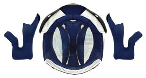 Product image: S-Line - CSWAC02B - Inner lining Helmet Cross BLUR S818 - Blue/White - Size S 
