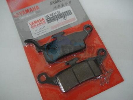 Product image: Yamaha - 5S9W00450000 - BRAKE PAD KIT  0