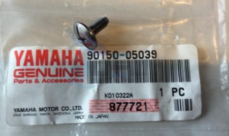 Product image: Yamaha - 901500503900 - SCREW ROUND HEAD   0