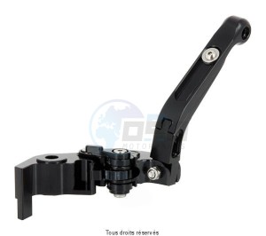 Product image: Sifam - KL71N - Kit Levers CNC Adjustable and Foldable - Anodised Black Sold as 1 pair 