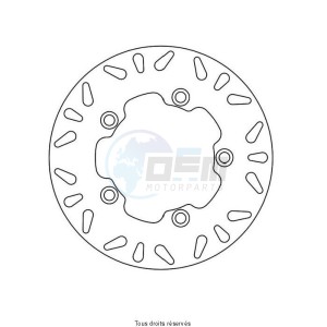 Product image: Sifam - DIS1260W - Brake Disc Yamaha Ø220x125x105  Mounting holes 5xØ10,5 Disk Thickness 5 