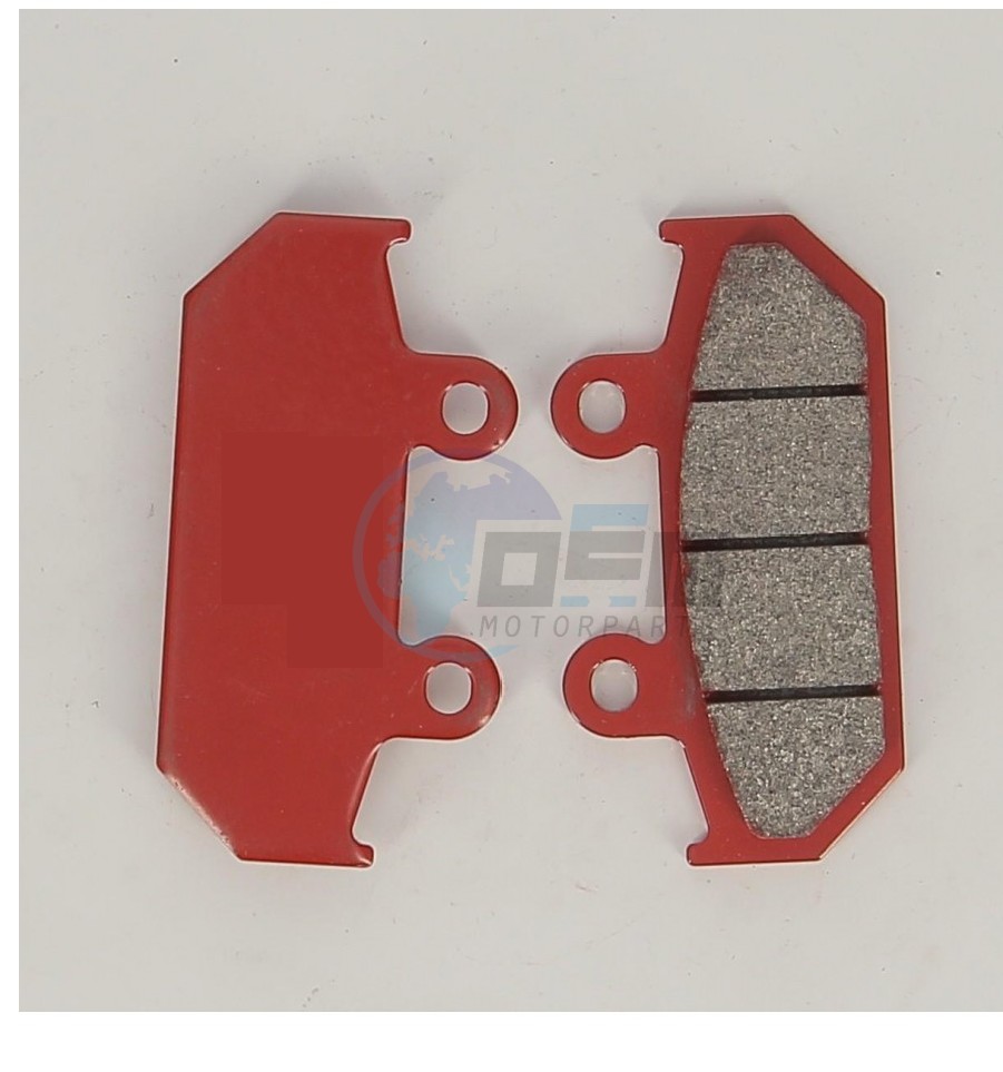 Product image: Cagiva - 800074181 - FRONT BRAKE PADS SET  0
