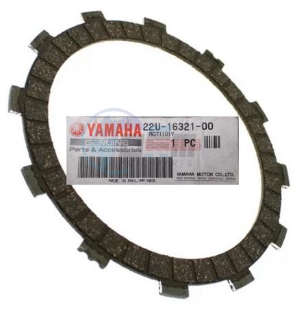 Product image: Yamaha - 22U163210000 - PLATE, FRICTION  0