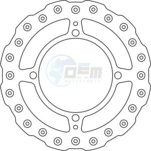 Product image: Ferodo - FMD0239MXR - Brake disc fixed 