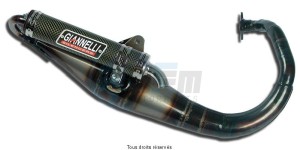 Product image: Giannelli - 31613E - Exhaust REVERSE SR 50 DTECH 04  FACTORY 05/07-SR50R CARB 05/07 SR50 07-SCAR50 06/07Silencer Kevlar 