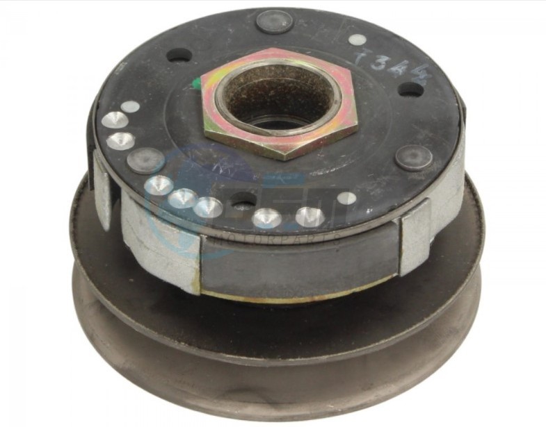 Product image: Aprilia - 4805775 - DRIVEN PULLEY ASSY 4T NOT LEADER  0