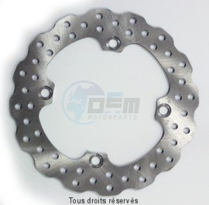 Product image: Sifam - DIS1033W - Brake Disc Honda  Ø220x140x121,1  Mounting holes 4xØ10,5 Disk Thickness 4 