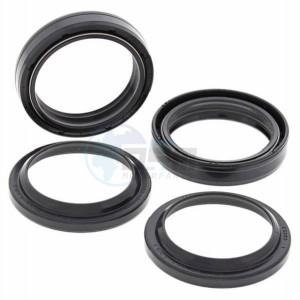 Product image: All Balls - 56-136 - Front Fork seal and dust seal kit KAWASAKI KDX 200 1995-2005 / KX 125 1998-1998 / KX 250 2006-2007 