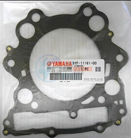 Product image: Yamaha - 3YF111810000 - GASKET, CYLINDER HEAD   0