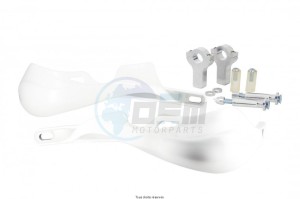 Product image: Sifam - PRO200B - Hand Protectors Universal White For Handlebar Ø22 Alu adn mounting kit 
