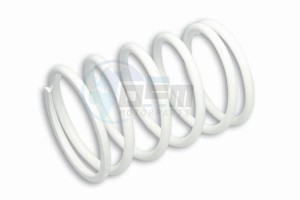 Product image: Malossi - 2913344W0 - Pressure spring for Vario - White Ø ext.80, 4x115mm - Section 6, 5mm Tarage 11, 2kg 