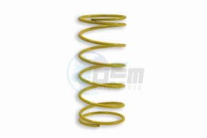 Product image: Malossi - 297077Y0 - Pressure spring for Vario - Yellow Ø ext.61, 6x138mm - Section 3, 9mm Tarage 2, 4kg 