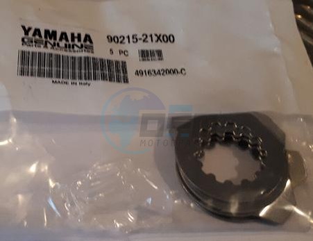 Product image: Yamaha - 9021521X0000 - WASHER, LOCK  0