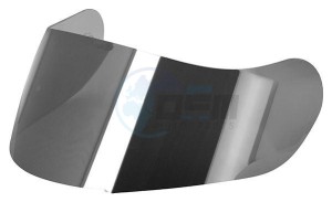 Product image: S-Line - ECRANIAP1 - Visor External Helmet Full Face APEX S448 - Iridium Silver 
