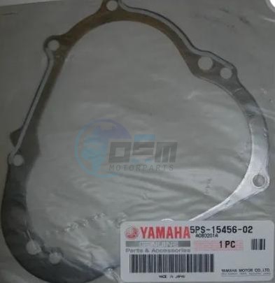 Product image: Yamaha - 5PS154560200 - GASKET, OIL PUMP COVER 1  0