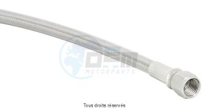 Product image: Goodridge - GDB900C - Hose 900mm - Brake, Pre pressed with transparent lining   