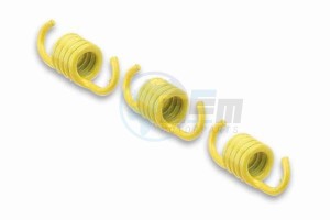 Product image: Malossi - 297393B - Clutch springs - Racing Yellows - Kit of 3pcs Ø2mm 