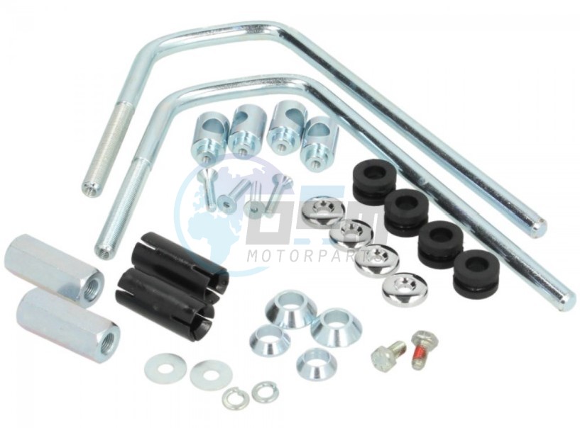 Product image: Vespa - 672315 - Complete kit and windshield retainer   0