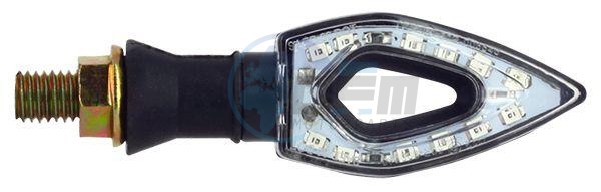 Product image: Sifam - CLI7053 - Mini Indicator Universal - LED - Homologation CE - Black/Transparent  0