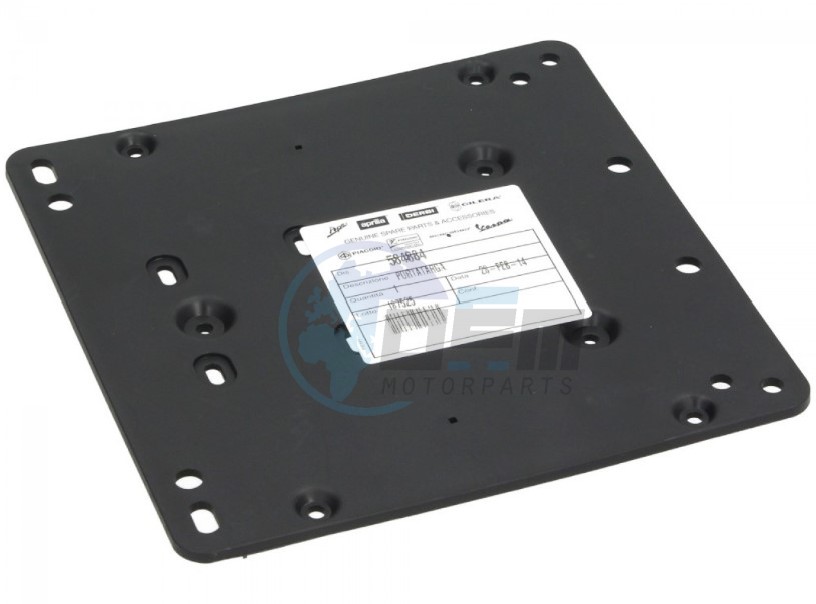 Product image: Piaggio - 584884 - BRACKET, NUMBER PLATE HOLDER  0