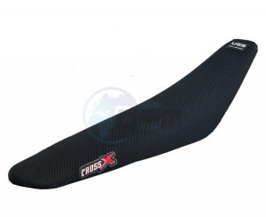 Product image: Crossx - UM518-1B - Saddle Cover KTM SXF 250-450 16-18  SX 125-150 16-18 SX 250 17-18 EXC 17-19 UGS BLACK (UM518-1B) 