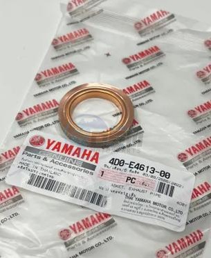 Product image: Yamaha - 4D0E46130000 - GASKET, EXHAUST PI  0