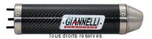 Product image: Giannelli - 53607HF - Silencer CAGIVA PLANET 125 99/03  RAPTOR 125 2004  Silencer  Carbon 