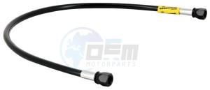 Product image: Goodridge - GDB400BK - Brakehose 400mm - with black lining and connectors 