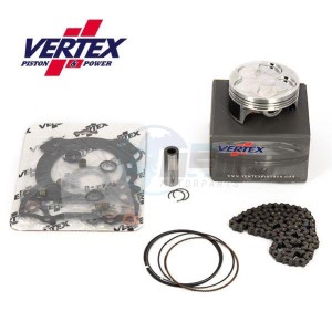 Product image: Vertex - VTKTC23646B - Kit Piston Complet 4 Temps - KX-F 250 4T FI - Coated B - Ø76, 96mm 