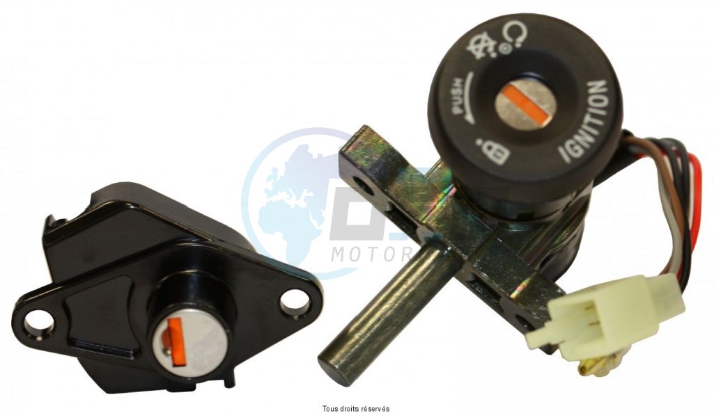 Product image: Kyoto - NEI9906 - Ignition lock Scooter   Contactor till  Key Scooter  0
