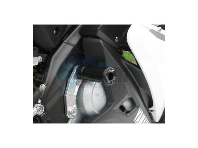 Product image: GSG-Mototechnik - 115410-Y36 - Crash protectors Yamaha YZF R125 / WR 250 R / WR 250 X 08-  0