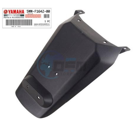 Product image: Yamaha - 5WWF16420000 - GUARD FLAP (PP)  0
