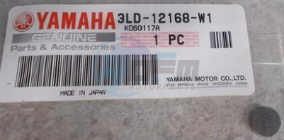 Product image: Yamaha - 3LD12168W100 - PAD, ADJUSTING (1.80) 1.80 MM  0
