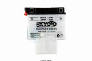 Product image: Kyoto - 712169 - Battery Hyb16a-a L 151mm  W 91mm  H 182mm 12v 16ah Acid 1,1l 